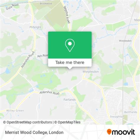 How To Get To Merrist Wood College In Guildford By Bus Or Train