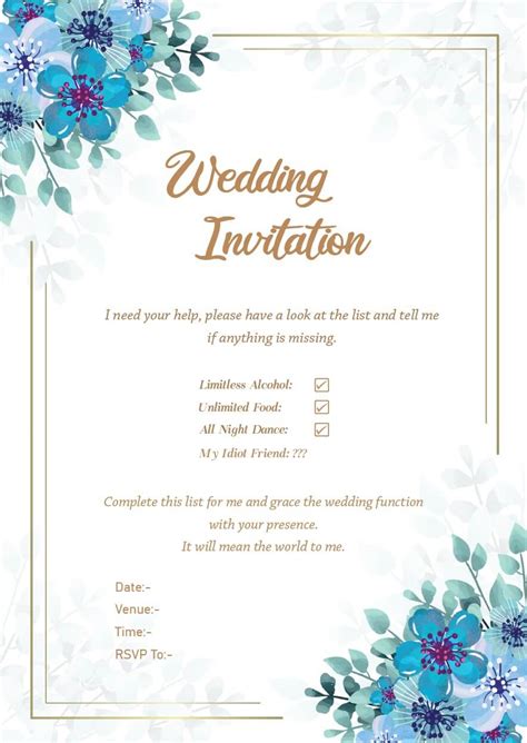 Wedding Invitation Wordings For Friends Invite Quotes