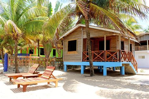Beachfront Cabins And Apartments In Hopkins Belize Coconut Row