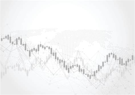 Business Candle Stick Graph Chart Of Stock Market Investment Trading On