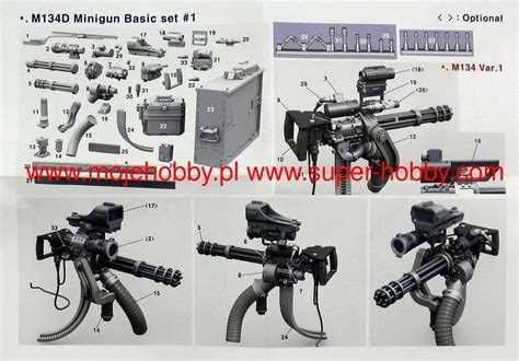 M134d Minigun Basic Set 1 W4000rd Ammo Box Legend Lf3d048