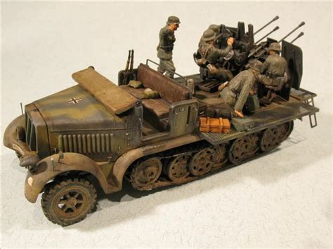 Sdkfz 7 W Quad 20mm Aa Gun