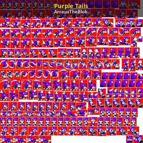 Purple Tails Sonic Mania Mods