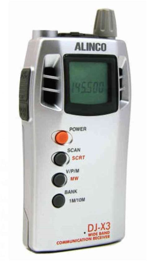 Alinco Dj X3 Scanner 100 Khz 1300ghz Radioelectronics