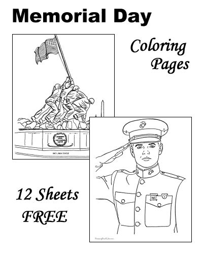 Memorial Day Color By Number Worksheet Free Printable And Pdf 25 Free