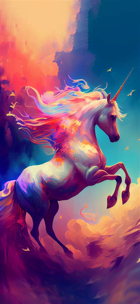 Unicorn And Clouds Aesthetic Wallpapers Unicorn Wallpaper Iphone