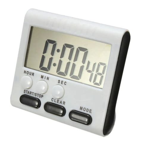 Lcd Digital Cooking Kitchen Countdown Timer With Loud Alarm Large Clock