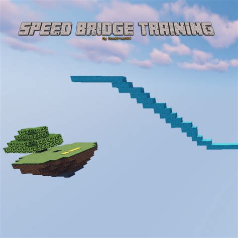 Speed Bridge Training Map Mapas Minecraft