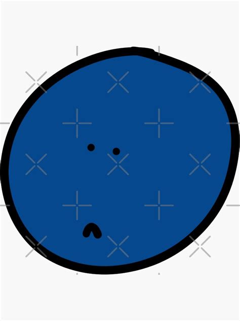 Lil Blu Sticker By Inkouragements Redbubble