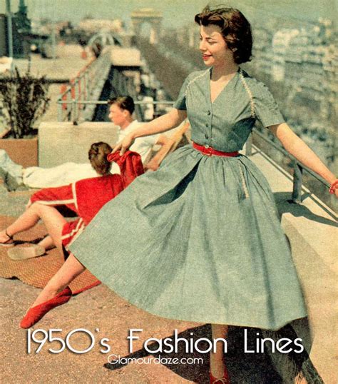 1950 s wardrobe the correct fashion line for you