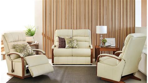 Charleston 3 Piece Leather Recliner Lounge Suite Lounge Suites