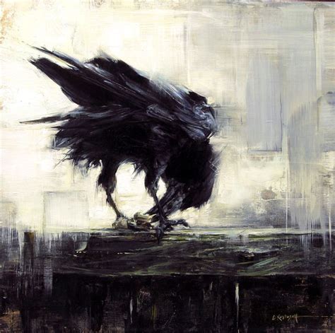 Crow Painting Abstract Art Painting Art