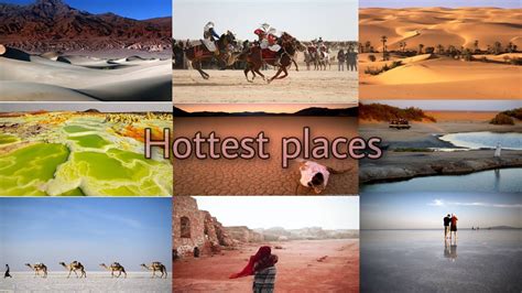 Top 10 Hottest Places On Earth Youtube