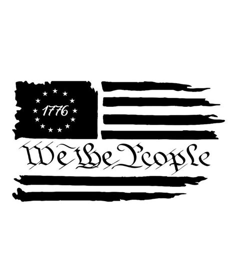 1776 We The People Decal Etsy