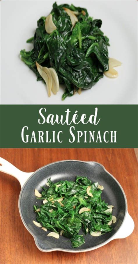 Check out this list of 60 vegetable side dishes perfect for thanksgiving. Sauteed Garlic Spinach Recipe | Spinach, Spinach recipes ...