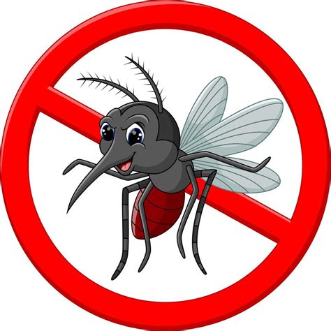 Angry Mosquito Cartoon 7916097 Vector Art At Vecteezy