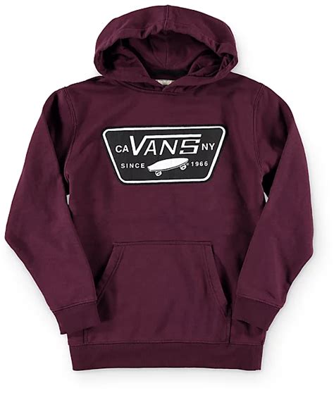 Vans Boys Full Patch Iv Hoodie Zumiez