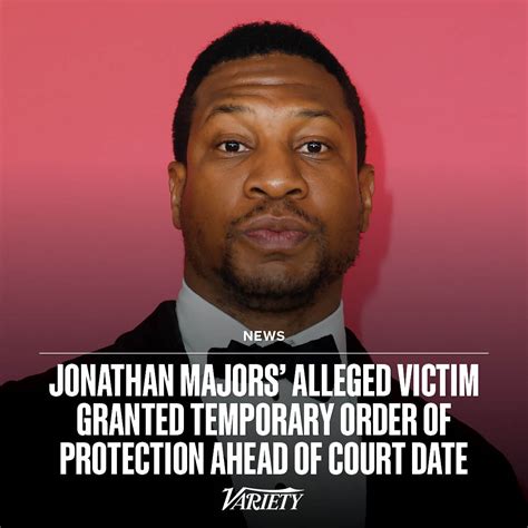st pablo the apostate 💍⚜️ on twitter rt variety jonathan majors alleged victim was granted
