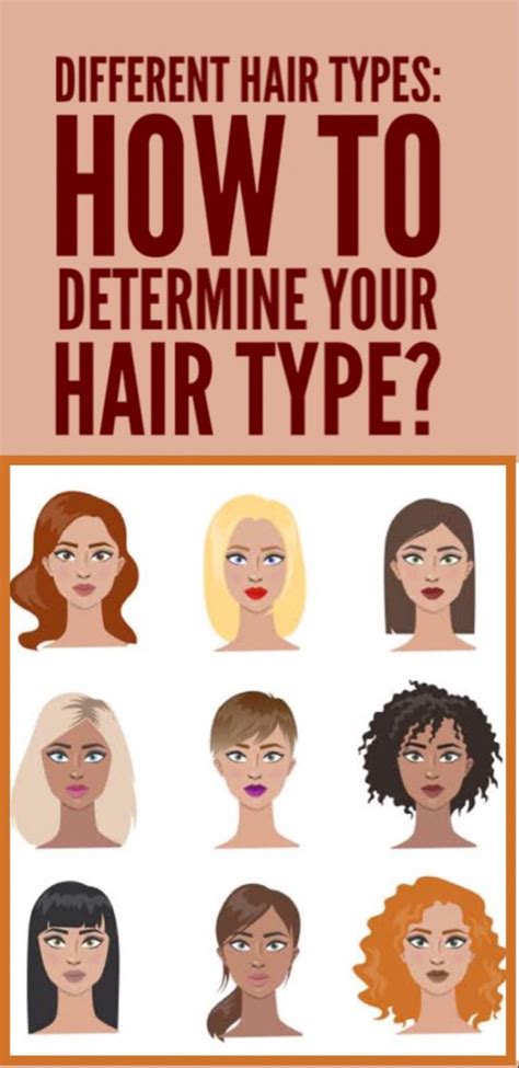 The Different Hair Types How To Determine Your Hair Type Fashion Goalz Different Hair