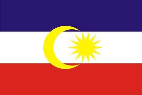 Mereka membentangkan rancangan baru bendera negara saat peringatan hari kemerdekaan desain bendera malaysia saat ini masih mengadaptasi warna bendera inggris yakni merah, putih, dan biru. *: Bendera Negara-negara Bagian Malaysia