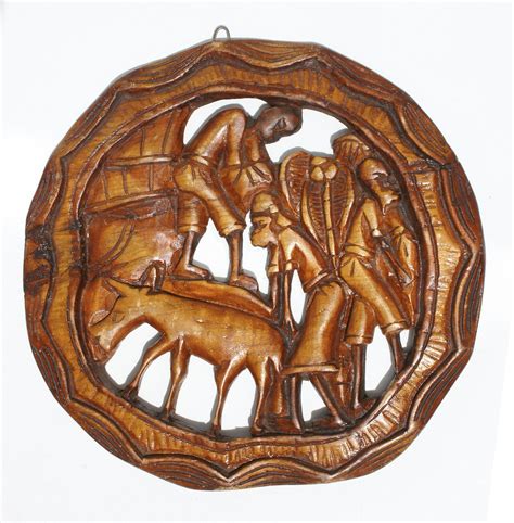 Carved wood decor, Art and Crafts of Haiti