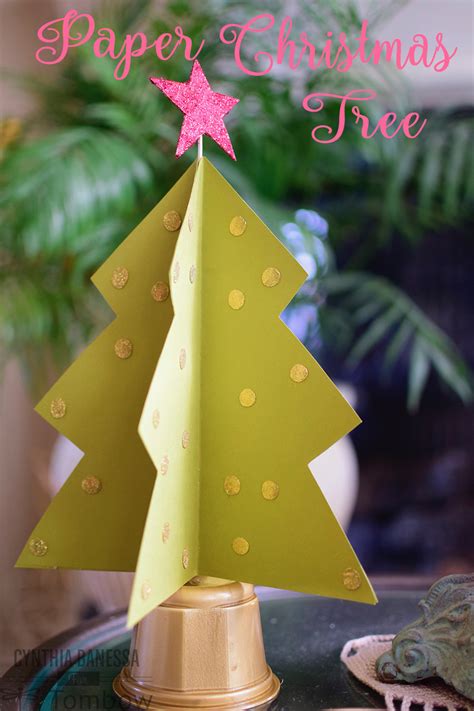 Paper Craft Christmas Tree Tombow Usa Blog