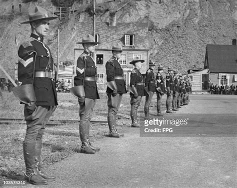 The Royal Canadian Mounted Police In Quebec Photos And Premium High Res