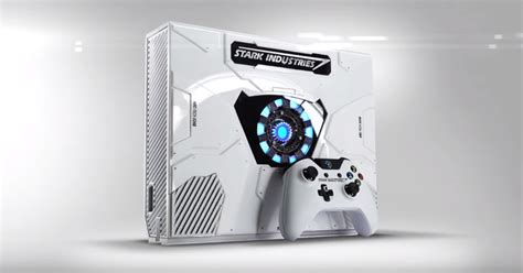 Special Edition Iron Man Xbox One Console Has Arc Reactor Stark