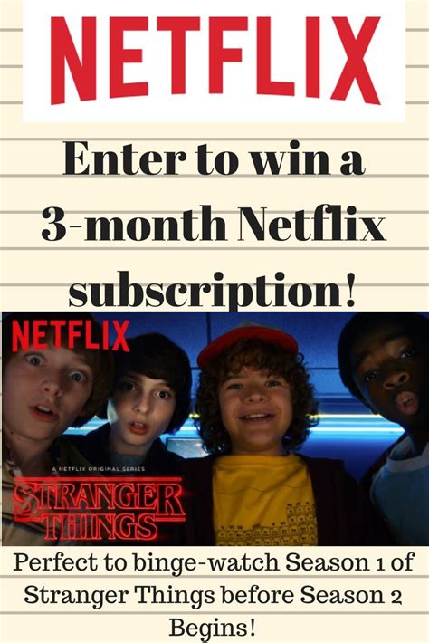Only this time you will. Want to win a 3-month @netflix subscription for you & a ...