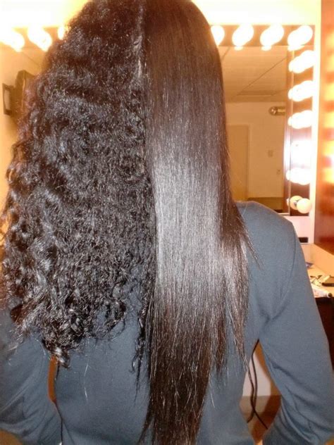 Before And After Hair Results From Zelo Brazilian Keratin Smoothing