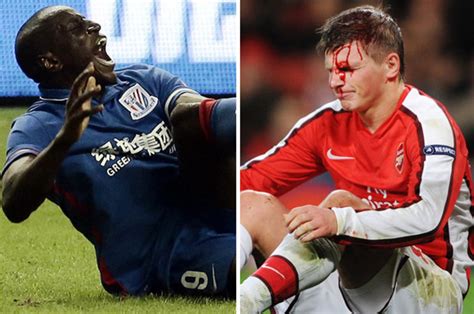 Nastiest Football Injury Pictures Of All Time 13 Of The Worst Daily Star