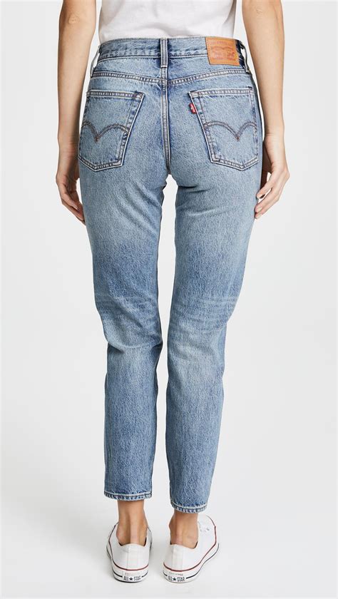 Levis Denim Wedgie Icon Jeans In Blue Lyst