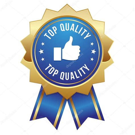 Gold Top Quality Badge Stock Vector Image By ©newartgraphics 73074613
