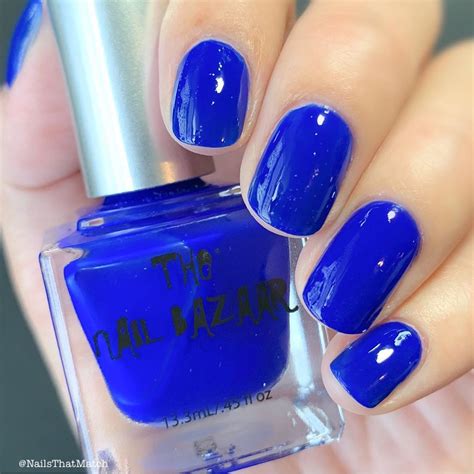 💕patricia💕 Daily Nails Inspo On Instagram “💙now This Is My Kind Of Color Bright Loud And