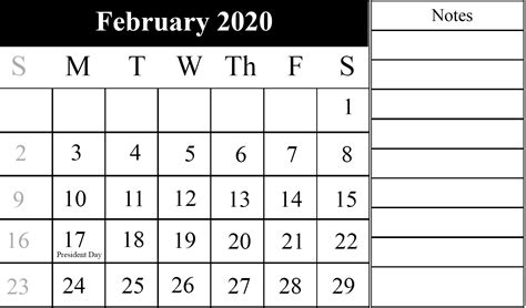 Template Free Printable Template Free 2020 Calendar Excel