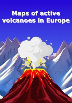 Maps Of Active Volcanoes In Europe By World City Maps Tpt