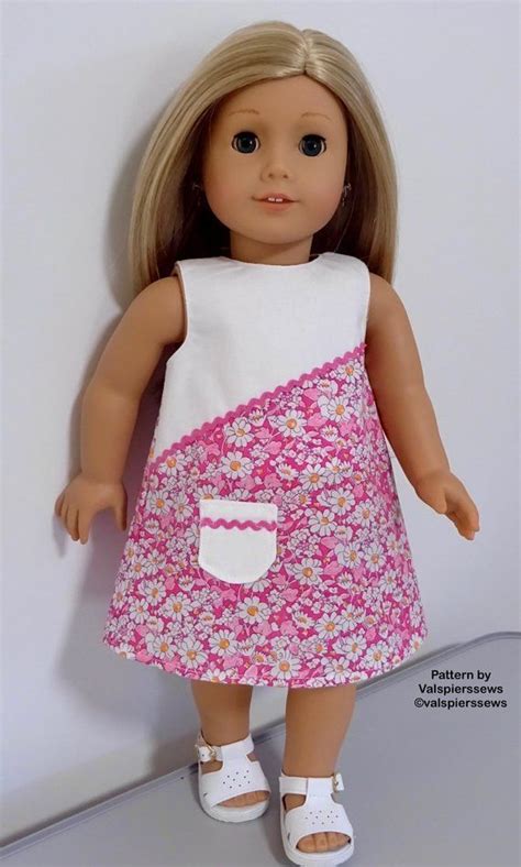 1877 pieced a line dress to fit popular 18 dolls like etsy american girl doll clothes