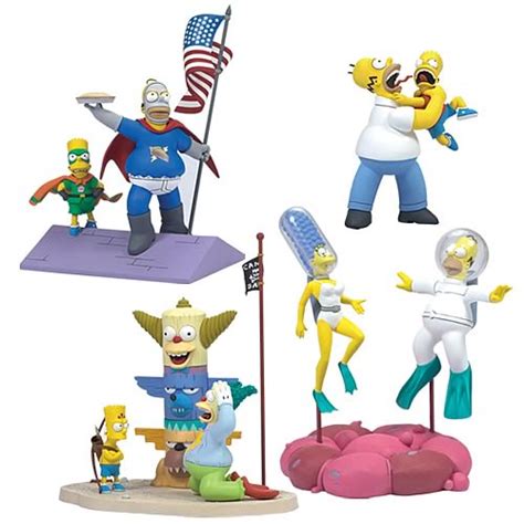 The Simpsons Action Figures Series 1 Mcfarlane Toys Simpsons