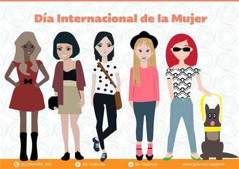 Día Internacional De La Mujer 2017 Comisión Nacional Para Prevenir Y Erradicar La Violencia