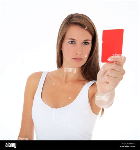 Red Card For Hi Res Stock Photography And Images Alamy