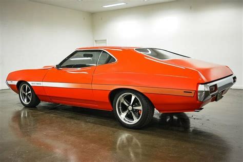 1972 Ford Gran Torino 312 Miles Red Coupe 351 Windsor C6 Classic Ford