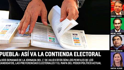 Puebla As Va La Contienda Electoral La Silla Rota