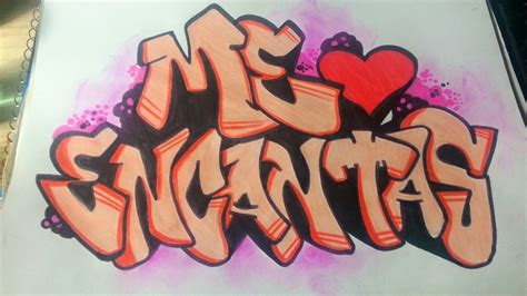 Dibujos De Graffitis De Te Amo Im Genes De Graffitis De Amor A L Piz Arte Con Graffiti