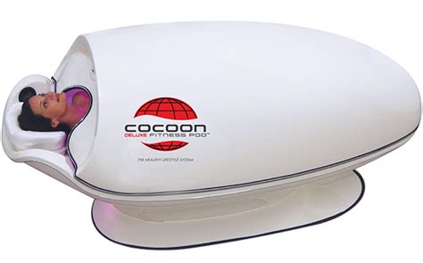 Cocoon Fitness Pod Woman Closed Four Seasons Tanning