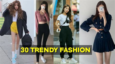 Latest Korean Fashion Trend 2021 Womens Street Fashion Style
