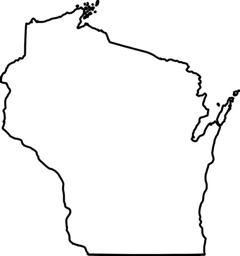 Download Wisconsin State Map Royalty Free Vector Graphic Pixabay