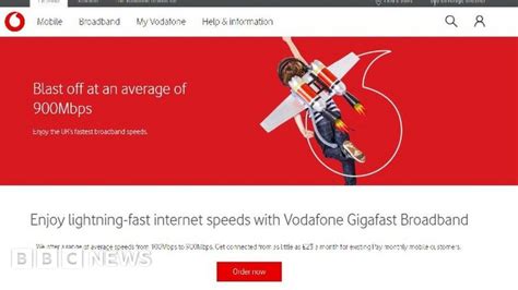 Vodafone Gigafast Ad Banned After Virgin Media Complaint Bbc News