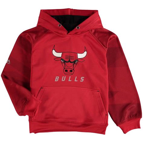 Browse our selection of bulls hoodies and sweatshirts for every bulls fan at official chicago bulls shop. Chicago Bulls Majestic Youth Armor II Pullover Hoodie - Red
