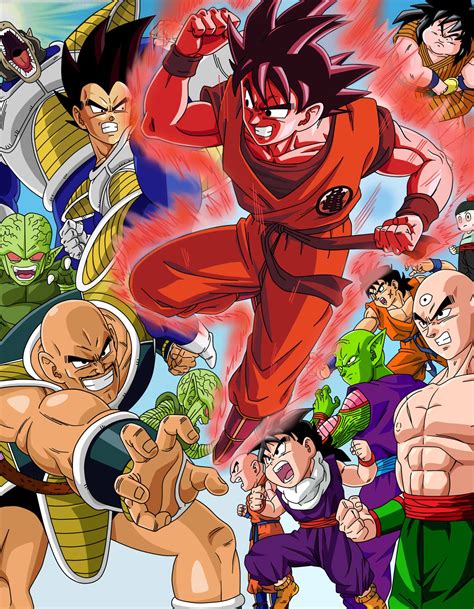 dragon ball z saiyan saga dragon ball fans anime