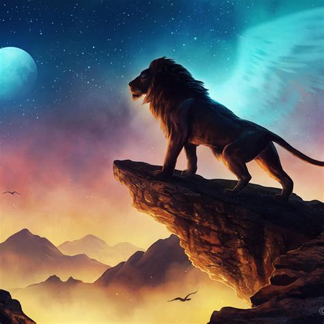 Lion King Neon Wallpapers Wallpaper Cave